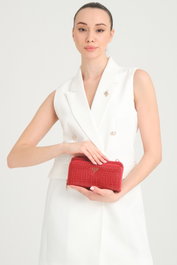 Zoozie Bags Lizard - Red Cartera para Mujer